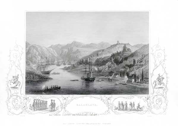 Allied Ships at Balaklava, Crimean War