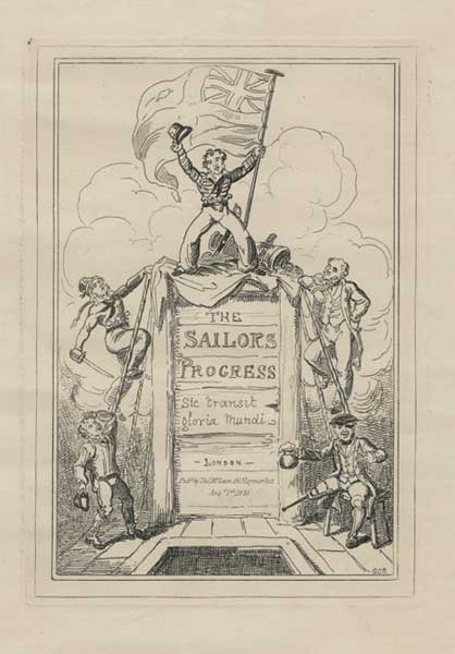 Frontispiece to The Sailors Progress series