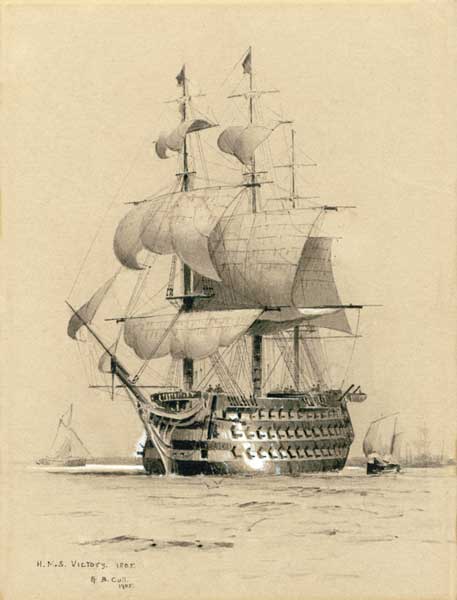 HMS Victory 1805 - PRINT
