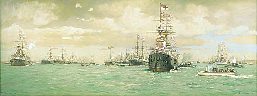 Fleet Review 1897 - The Diamond Jubilee Review of Queen Victoria