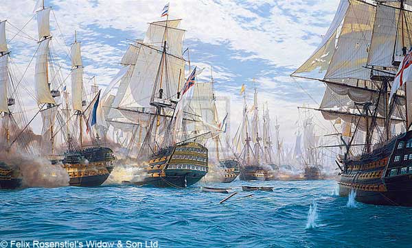 The Battle of Trafalgar - CANVAS
