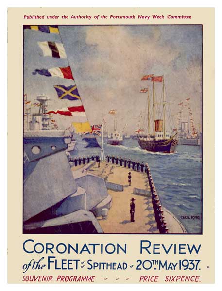 Coronation Review Programme 1937