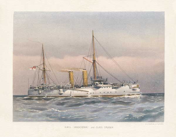 HMS Magicienne 2nd Class Cruiser