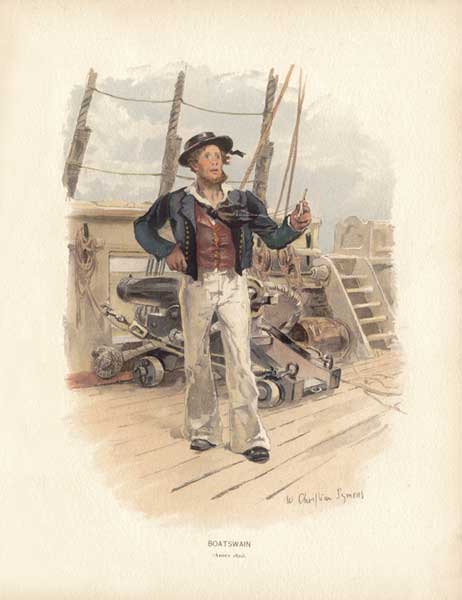 Boatswain about 1829