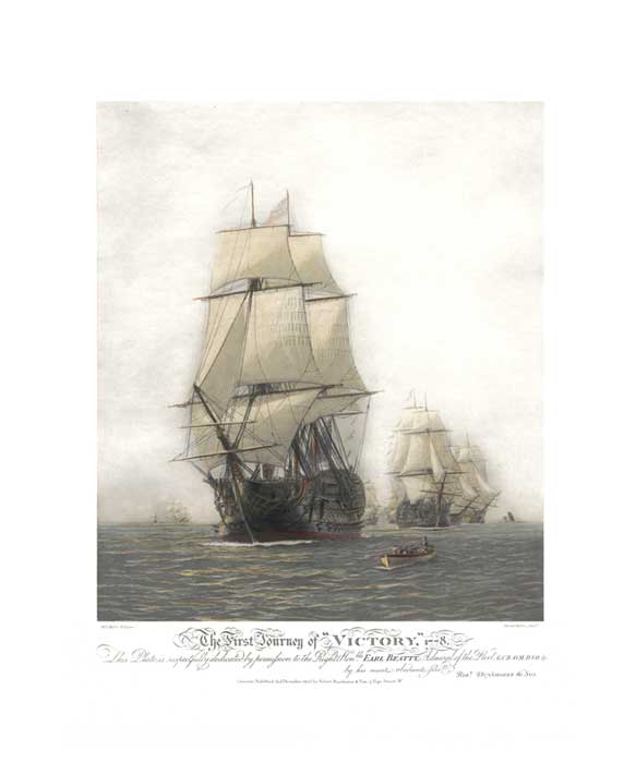 The First Journey of Victory, 1778 - PRINT