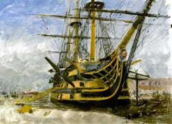 HMS Victory by Julian Bond